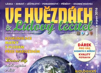 Právě vychází časopis VE HVĚZDÁCH & LIDOVÝ LÉČITEL č. 73/2016