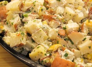 Recept: Bramborový salát