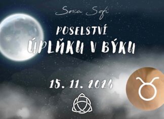 Soňa Sofi: Poselství úplňku v Býku – Nečekané změny odstartují životní rozhodnutí