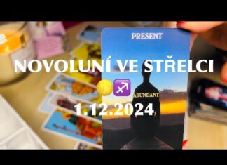 LeLuna: Novoluní ve Střelci 1. prosince 2024
