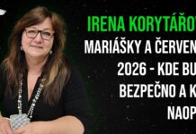 Irena Korytářová: Mariášky a červenec 2026 – kde bude bezpečno a kde naopak